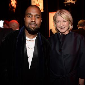 Martha Stewart and Kanye West