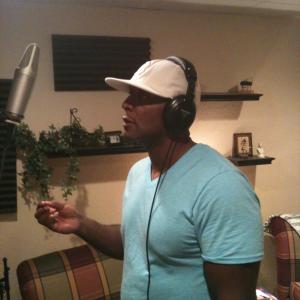Darryl Booker  VO in the studio