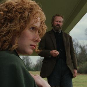 Still of William Hurt and Bryce Dallas Howard in The Village 2004