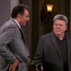 Still of George Wendt and Michael Richards in Kirstie 2013