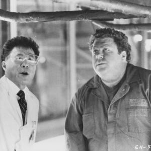 Still of George Wendt and Sab Shimono in Gung Ho (1986)