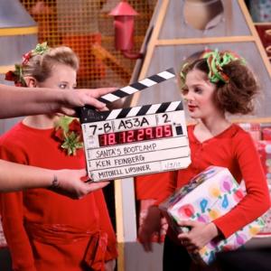 Santas Boot Camp Erika Bierman as Twinkle Talking with Diva Elf