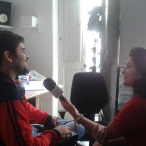 Entrevista pra TV Fla
