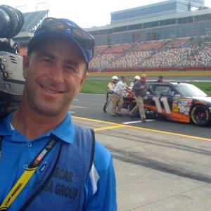 Shooting for Americas Most Wanted at the Charlotte Motor Speedway