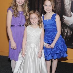 Megan Charpentier Isabelle Nlisse and Morgan McGarry at event of Mama 2013