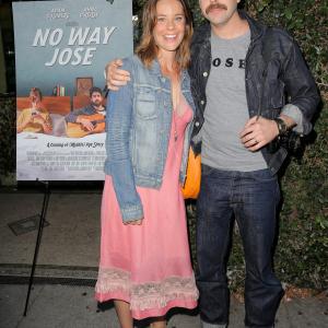 Adam Goldberg and Ashley Williams at event of No Way Jose (2015)