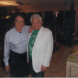 Aaron wGood Friend Singer Trini Lopez at Birthday Party