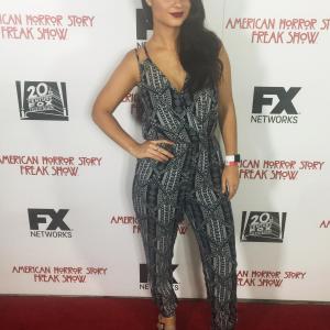 Jessica Montville at the American Horror Story Screening  Red Carpet Reception at Paramount Studios