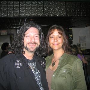 Greg and his wife Lisa at a bar opening in Dallas TX