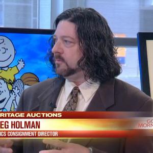 Greg on Good Morning Texas for the opening of the new Peanuts feature film