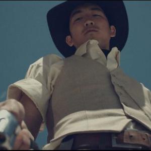 Jimmy Wong in a music video for his band The Keep.
