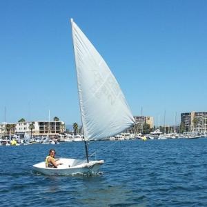 Sailing in Marina Del Rey CA