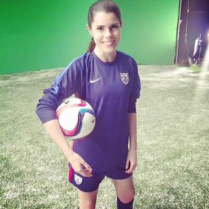 on set  FIFA 2015 Womens World Cup USWNT Fox Sports commerical