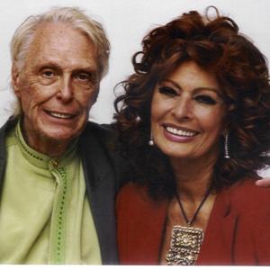 with Sophia Loren