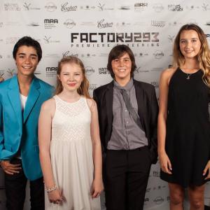 Factory293 Premiere March 2014 With Lizzy Kay Presley Massara Olivia Patmore Jessica Waters Benjamin James Hall