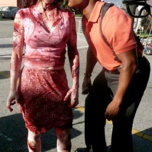 ON THE SET OF DEXTER