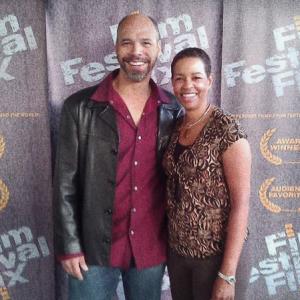 At a Film Festival Flix screening of Eric Kissacks LOVE SEX AND MISSED CONNECTIONS with Cathy Diane Tomlin