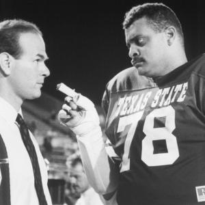 Still of Sinbad and Larry Miller in Necessary Roughness 1991