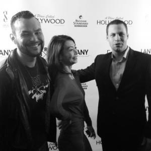 Jason Avalos Sulinh Lafontaine and Jared Safier at A Place Called Hollywood Wrap Party