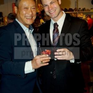 Kelvin Han Yee and Jared Safier at Robin Banchik's Crystalarium 25th Anniversary Celebration