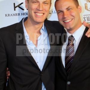 Justin Safier and Jared Safier at Smoke Grand Opening Event