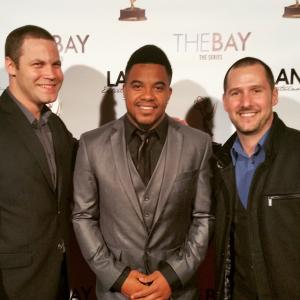 Jared Safier, Tyler Rousseau and Nick Gibeault at The Bay Pre Emmy Event