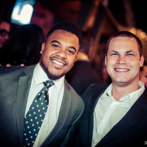 Tyler Rousseau and Jared Safier at the Safier Entertainment / LANY Entertainment Industry Mixer
