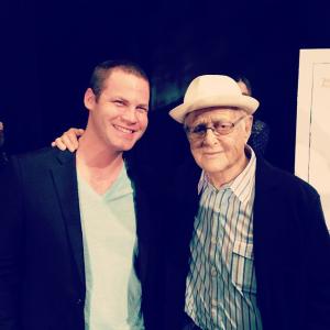 Jared Safier and Norman Lear at Television Academy Event for Norman Lear