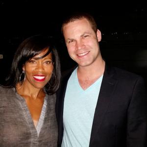 Regina King and Jared Safier at Television Academy Event for Norman Lear