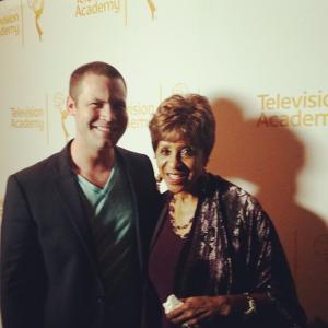 Jared Safier and Marla Gibbs at Television Academy Event for Norman Lear