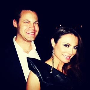 Jared Safier and Lilly Melgar at The Bay Wrap Party