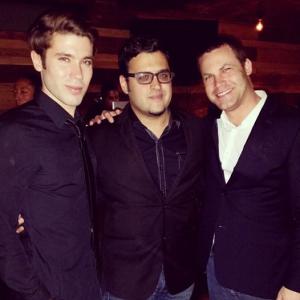 Kristos Andrews Gregori Martin and Jared Safier at The Bay Wrap Party