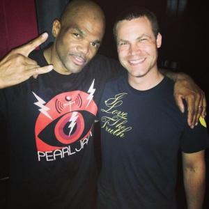 Darryl DMC McDaniels and Jared Safier at The Felix Organization Charity Event