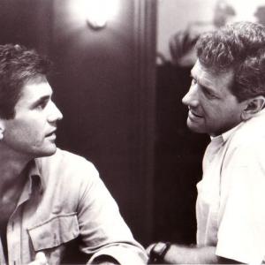 Still of Mel Gibson and Michael Murphy in The Year of Living Dangerously 1982