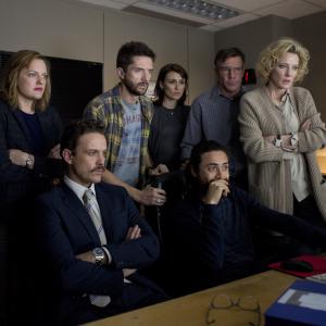 Still of Dennis Quaid Cate Blanchett Elisabeth Moss Topher Grace and David Lyons in Truth 2015