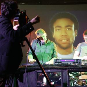 Shane Valds Donald Glover Ian Edgar and Jonny Wilson in The Playlist 2012