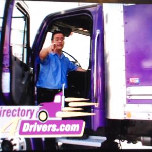 still from Truck Driver TV commercial