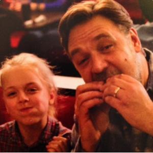 Russell Crowe, Kylie Rogers Fathers and Daughters