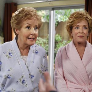 Still of Georgia Engel and Holland Taylor in Two and a Half Men 2003