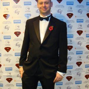 Superman: Requiem World Premiere, at Odeon Covent Garden, London. November, 2011.