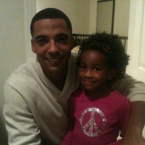 Layla on location with Christian Keyes for Feature film 