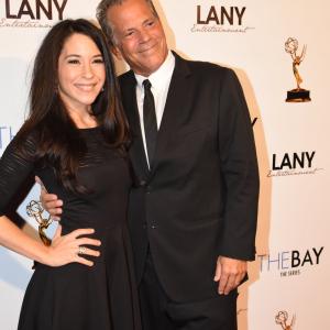 Annie Trevino on the red carpet at The Bay The Series Pre-Emmy party in Los Angeles.