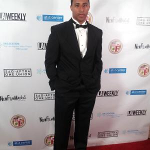 Morocco Nevlin at the New Film Makers LA On Location Premiere
