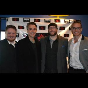 Chase Smith, Lance Paul, Edward Boss, and Jon Bailey at the Realm of Souls premiere