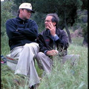 Still of Jonathan Frakes and Rick Berman in Star Trek Insurrection 1998