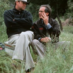 Jonathan Frakes and Rick Berman in Star Trek: Insurrection (1998)
