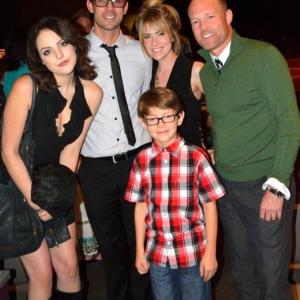 The Monkey's Paw (2013) L.A. premiere with Liz Gillies, Brett Simmons, Rebecca Simmons, Jacob Robinson and Jason Stanly