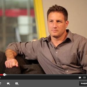 Executive producer and host Bryan Elliott on location at Youtube Space LA