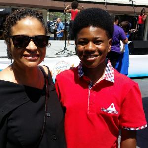 Debbie Allen And I At 35Yr LAParent Anniversary