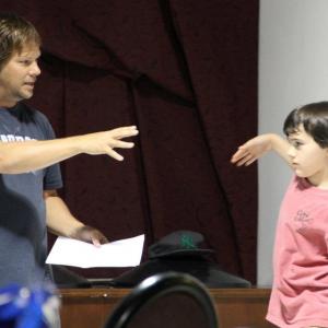 Chason Lane Actor JoCo LoCo Show 2012 On Camera! Pictured with actor Elijah Chester